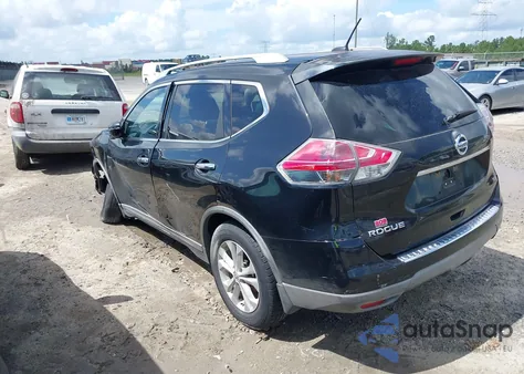 2016 Nissan Rogue Sv from USA, damaged, VIN KNMAT2MT3GP662166